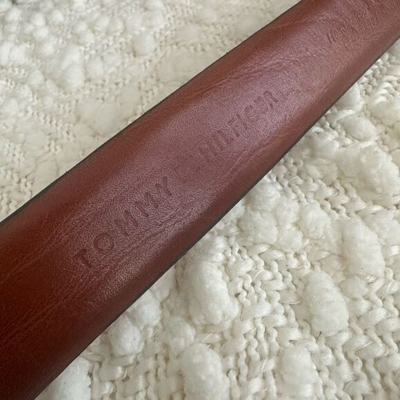 Tommy Hilfiger Handcrafted Leather Belt 40 - Picture 4 of 6